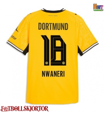Borussia Dortmund Ethan Nwaneri #18 Hemmatröja 2026-27 Kortärmad